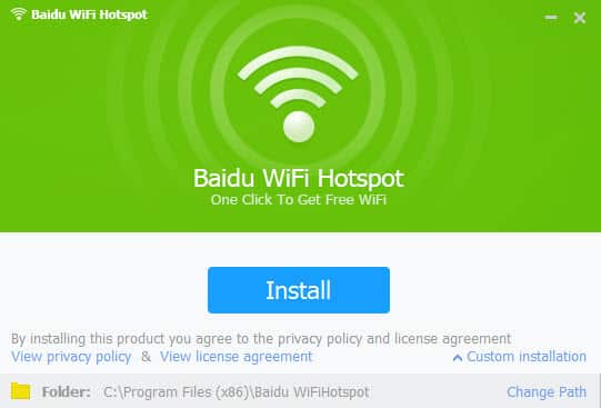 Baidu Hotspot for Windows (7/10/8)