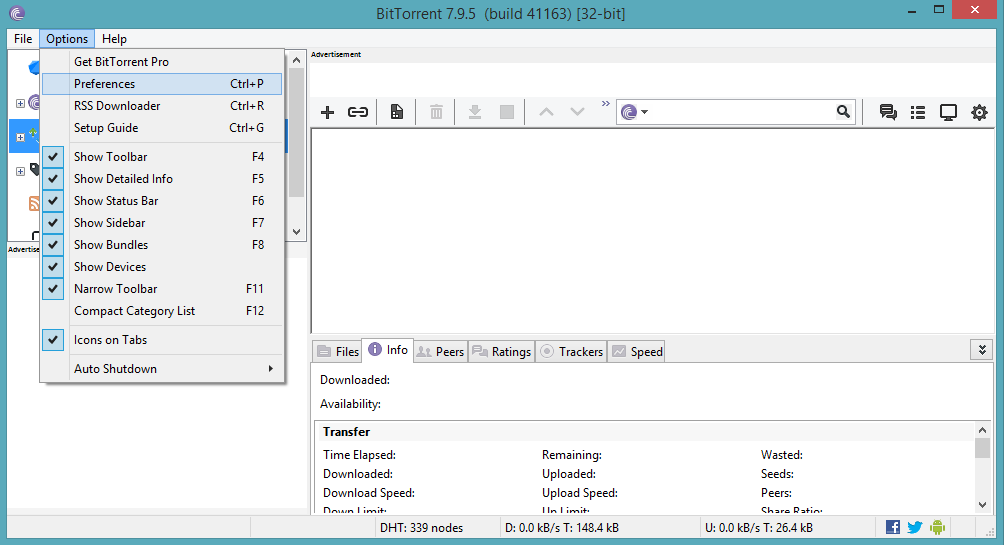 BitTorrent for PC