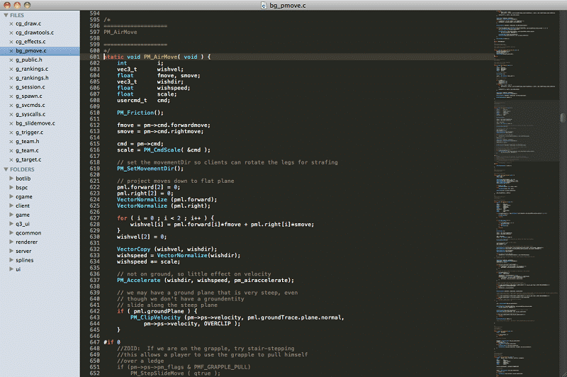 Sublime text editor