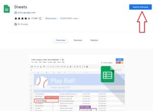 google sheets download for pc